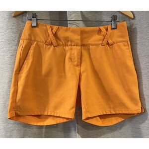Adidas‎ Clima Lite Women's Shorts - Golf, Pickleball & Leisure Orange Size 0